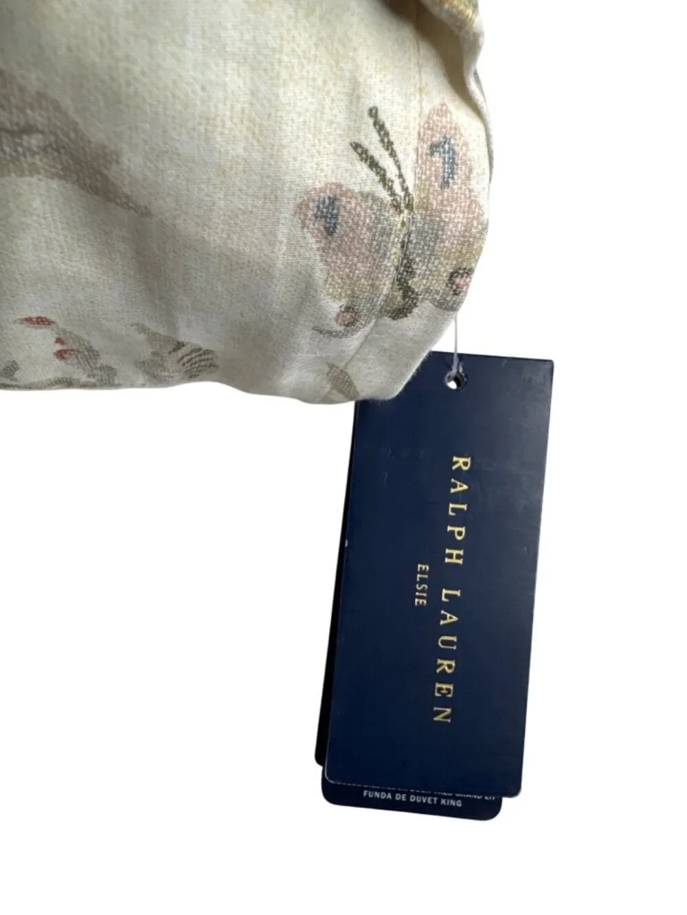 NWT Ralph Lauren Elsie Duvet Cover True Cream Size King